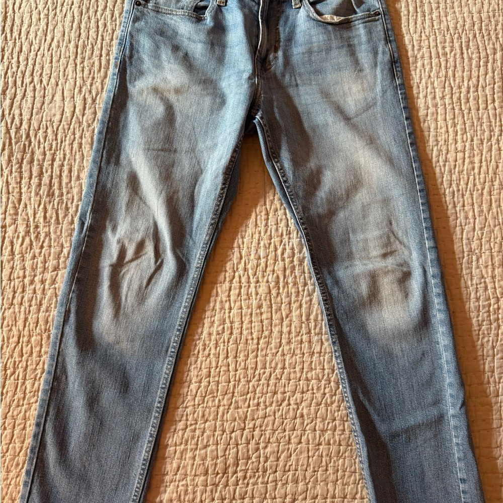 Men's Light Blue Skinny Jeans